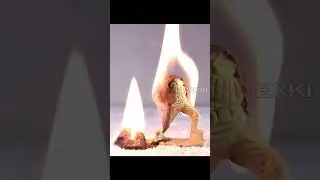 Melting Army Man | Plastic Army Man Melting | Toy Soldier On Fire | 😯