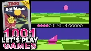 Ballblazer (Atari 800 & Atari 7800) - Let's Play 1001 Games - Episode 376