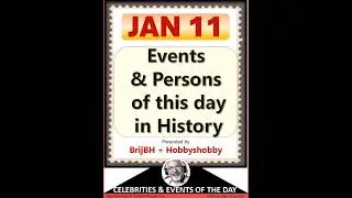 Events of this day in history - EOTD_0111_Jan 11