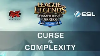 Complexity White vs. Curse - R2 - NA LCS Expansion Tournament - League Of Legends