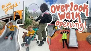 overlook walk opening & my birthday