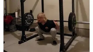 Light Paused Squats 