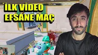 İLK VİDEO. HARİKA MAÇ. KAÇIRMA! #pubgmobile