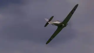 Hawker Hurricane R4118 At East Kirkby Airshow 2017