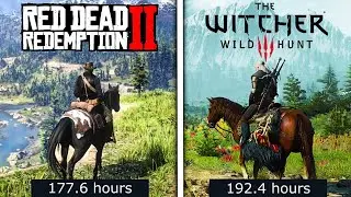 Ведьмак 3 против RDR2 | Я прошёл обе игры в 2025 году &mdash; в какой из них открытый мир лучше?