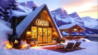 Smooth Bossa Nova Jazz Coffee Shop Vibes | Fireplace Sounds for Work 5