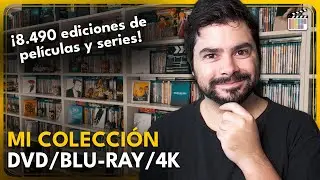 Mi colecci&oacute;n de pel&iacute;culas y series COMPLETA | 8.490 DVDs, Blu-rays y 4K 🎥 #roomtour #Colecci&oacute;nTour