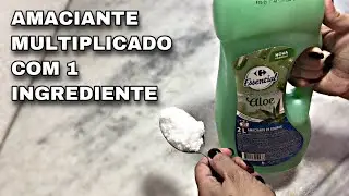 FAÇA RENDER SEU AMACIANTE USANDO SAL SEM PERDER A QUALIDADE E EFICÁCIA resultado perfeito