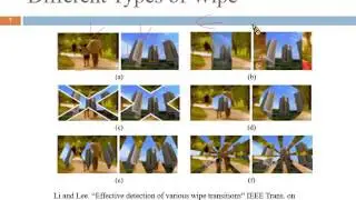 Multimedia Content Analysis -- 4_Video Syntax Analysis