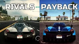 Need For Speed: Rivals vs Payback - Pagani Huayra - Side by Side Comparison