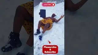 Playful &ldquo;Young Heart&rdquo; having fun in the snow. #Comedy #Playful #Funny