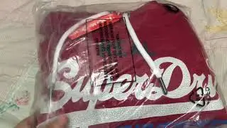 Superdry: Vintage Label Desert Hoodie Unboxing and Try-on