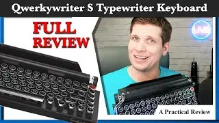 Полный обзор клавиатуры Qwerkywriter S для пишущей машинки: ОТЛИЧНО ПОДХОДИТ ДЛЯ ПИСАТЕЛЕЙ