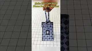 DIY Mobile Pouch Tutorial|  #mobile #diymobilepouch #mobilecover #sewingmobilecover #sewingtutorial