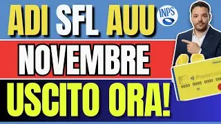 ASSEGNO DI INCLUSIONE 🔴 PAGAMENTI NOVEMBRE 👉 SUPPORTO FORMAZIONE LAVORO ✅ ASSEGNO UNICO