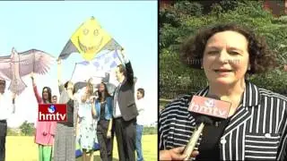 Telangana International Kite Festival 2016 by The Aga Khan Academy Hyderabad | HMTV