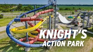 All Big Waterslides at Knight's Action Park Springfield IL [2024 POV]