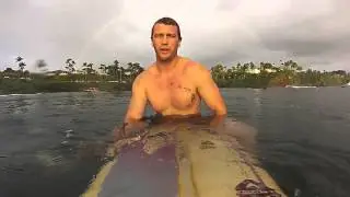 Surfing Honolii