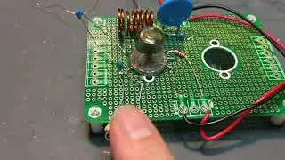 Super-regenerative receiver experiment by Acorn 955