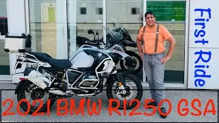My New Motorcycle | First Impression On 2021 BMW R1250 GS Adventure