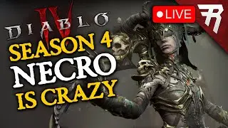 Diablo 4 Season 4 Necromancer Gameplay Livestream