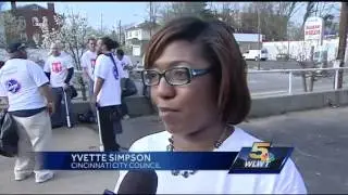 Price Hill community gathers for kickoff of great American cleanup