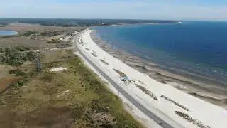 Hancock County Sand Beach, Mississippi