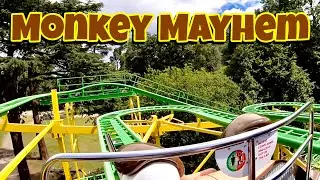 Monkey Mayhem On Ride POV HD GoPro