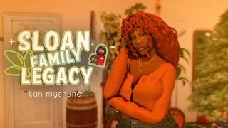 ♡ The Sloan Family Legacy ♡ The sims 4 // City Living// Backstory + Cas + Apartment Tour