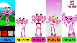 Sprunki OC: The Pink Panther Game,Animation,Phase1,Phase2,Phase3
