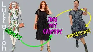 Lutterloh-Schnitt &auml;ndern und mit ChatGPT visualisieren? Wie gut klappt das?