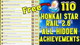 HSR 2.6 all Hidden Achievements | Honkai Star Rail Hidden Achievements