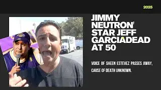 Jeff Garcia Voice of Sheen Estevez Passes Away, Cause of Death Unknown.