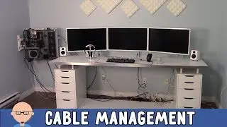 New Home Office - Cable Management