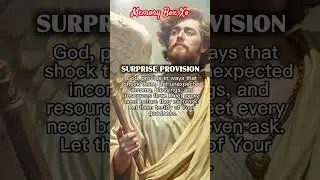 SURPRISE PROVISION  #prayer #angel