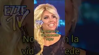 wanda nara hace una cara extra&ntilde;a