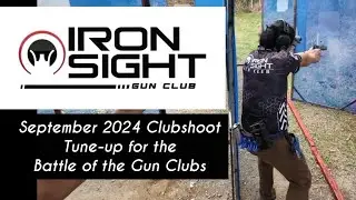 Iron Sight Gun Club September 2024 Clubshoot