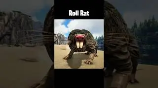 Taming Roll Rat - ARK Survival Evolved #ark  #shorts