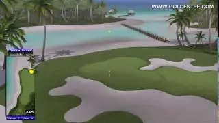 Golden Tee Replay on Sandy Reef.