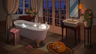 Warm Bubble Bath and Light Jazz