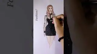 Fashion Illustration For Beginners || Fashion Design Sketches || @Fashion7
