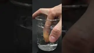 what happen when use deep finger in Nitric acid