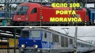 Kr&oacute;tka historia przyjazdu i odjazdu - Bohum&iacute;n EC/IC 106 PORTA MORAVICA Graz Hbf - Przemyśl Gł&oacute;wny