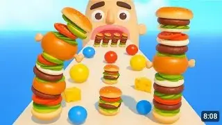 Sandwich Runner - SpeedRun All Levels Gameplay Walkthrough Android,ios New Update 22278