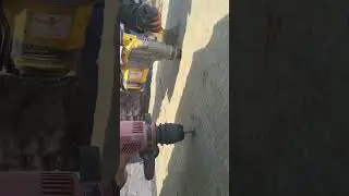 hilti and DEwalt hammer drils fast trill
