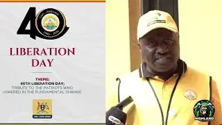 NRM'S EDISON POLITICAL SPEAKS ON 40 YEARS OF LIBERATION