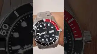 ALBA Coke Diver 🥤AL4293X1 y676 movement (7s26 family) #watch #mecha #alba