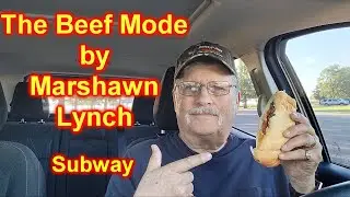 Subway The Beef Mode Sandwich by Marshawn Lynch Taste Test and Rate