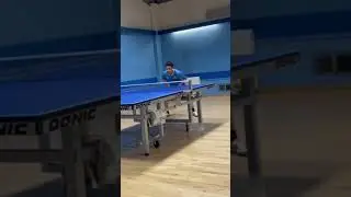 One cheeky around the net from me 😁#tabletennis #tabletennisclips #tabletennistricks