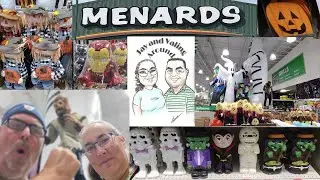 HALLOWEEN AT MENARDS 2023 The search for more spooky things continues for Jay and Val !!!!!